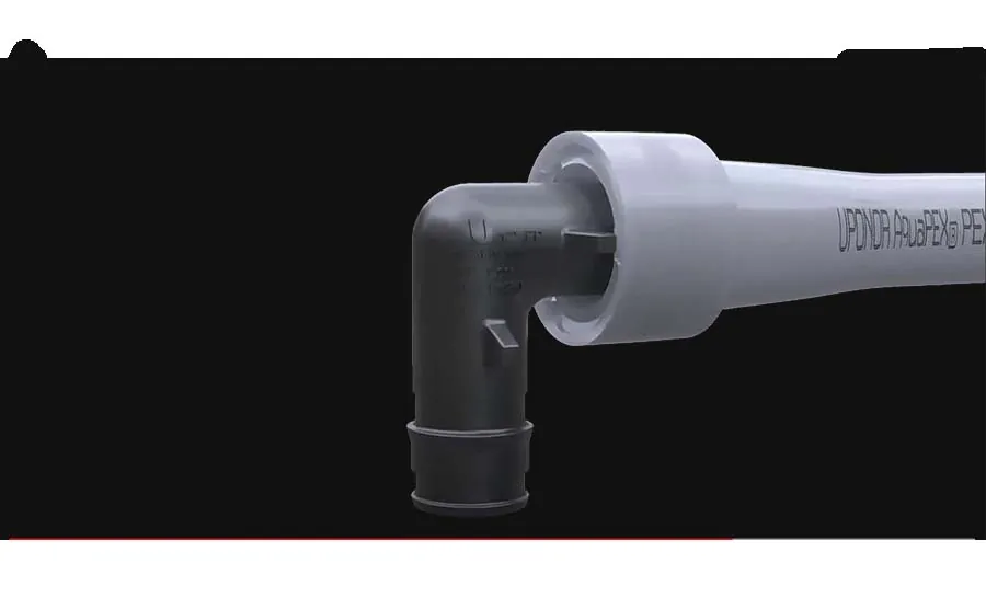 PEX-A elbow fitting with expansion ring – Are SharkBite Fittings Reliable? When Push for Lake Forest, CA homes