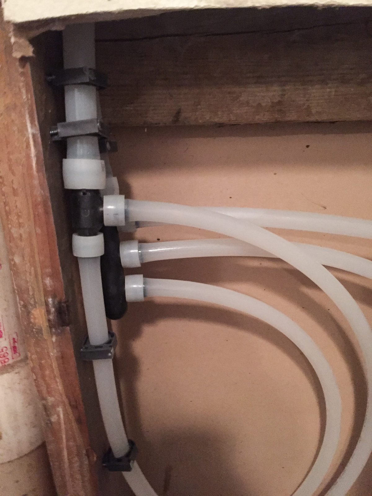 Repipe project photo - Lake Forest, CA home pipes before or after replacement by Repipe OC